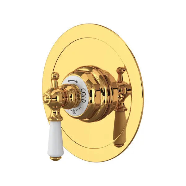 Edwardian™ 3/4" Round Thermostatic Trim Without Volume Control - Plumbing Market