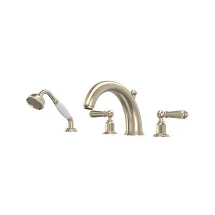 Edwardian™ 4-Hole Deck Mount Tub Filler - Plumbing Market