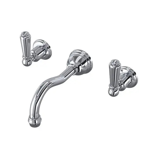 Edwardian™ Wall Mount Lavatory Faucet Trim With Column Spout - Plumbing Market