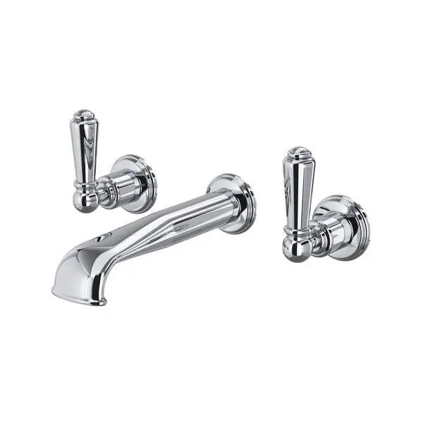 Edwardian™ Wall Mount Lavatory Faucet Trim With U-Spout - Plumbing Market