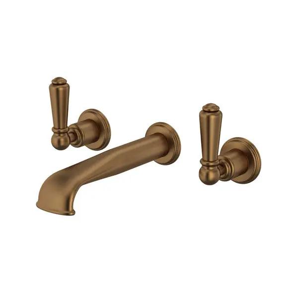 Edwardian™ Wall Mount Lavatory Faucet Trim With U-Spout - Plumbing Market