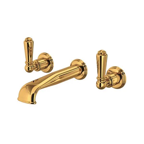 Edwardian™ Wall Mount Lavatory Faucet Trim With U-Spout - Plumbing Market