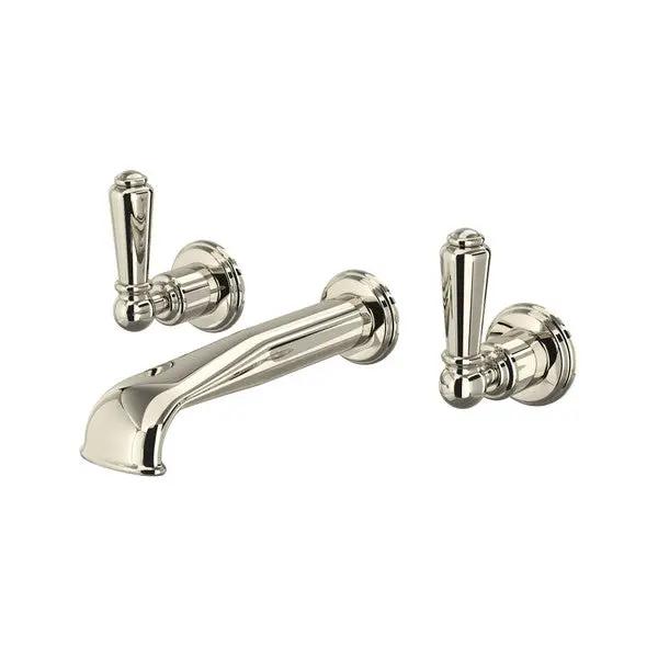 Edwardian™ Wall Mount Lavatory Faucet Trim With U-Spout - Plumbing Market