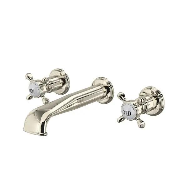Edwardian™ Wall Mount Lavatory Faucet Trim With U-Spout - Plumbing Market