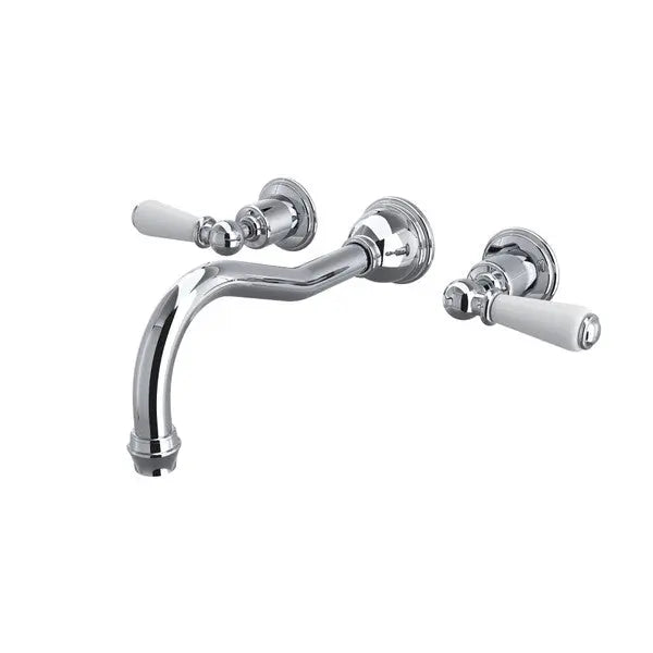 Edwardian™ Wall Mount Tub Filler Trim With Column Spout - Plumbing Market