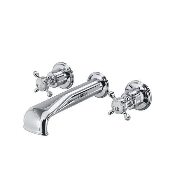 Edwardian™ Wall Mount Tub Filler Trim With U-Spout - Plumbing Market