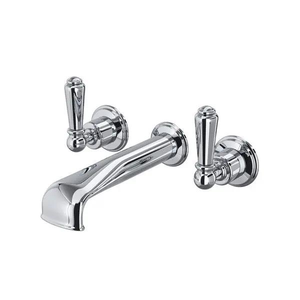 Edwardian™ Wall Mount Tub Filler Trim With U-Spout - Plumbing Market