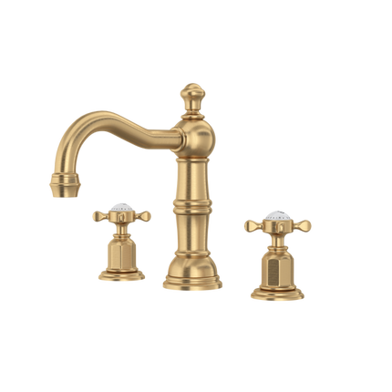 Edwardian™ Widespread Lavatory Faucet With Column Spout - Plumbing Market