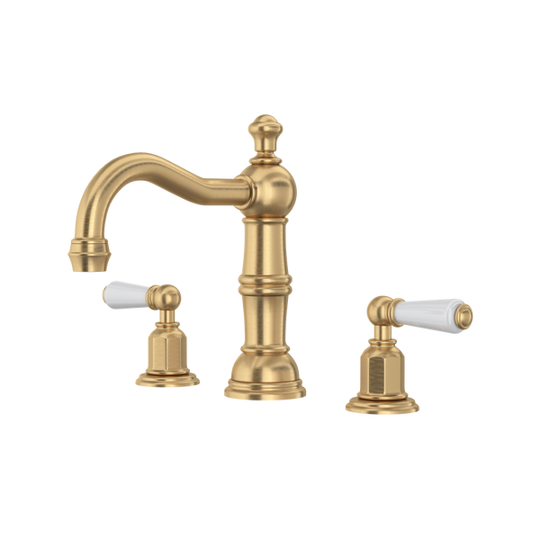 Edwardian™ Widespread Lavatory Faucet With Column Spout - Plumbing Market