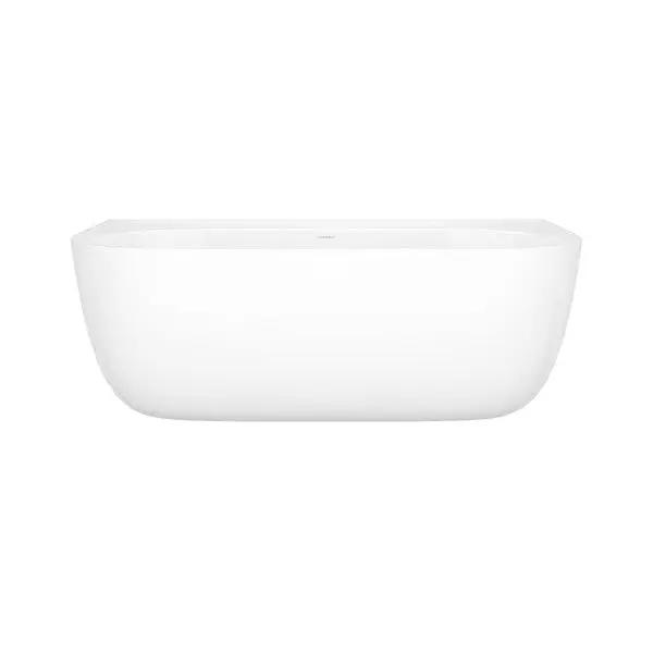 Eldon 69" x 34" Freestanding Back to Wall Bathtub With Void - Plumbing Market