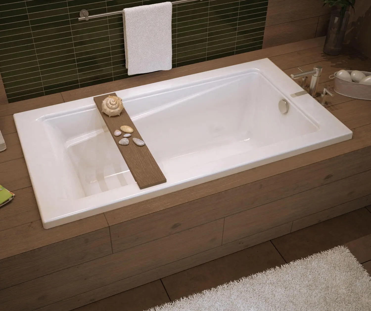 Exhibit 6634 Acrylic Drop-in Bathtub - Plumbing Market