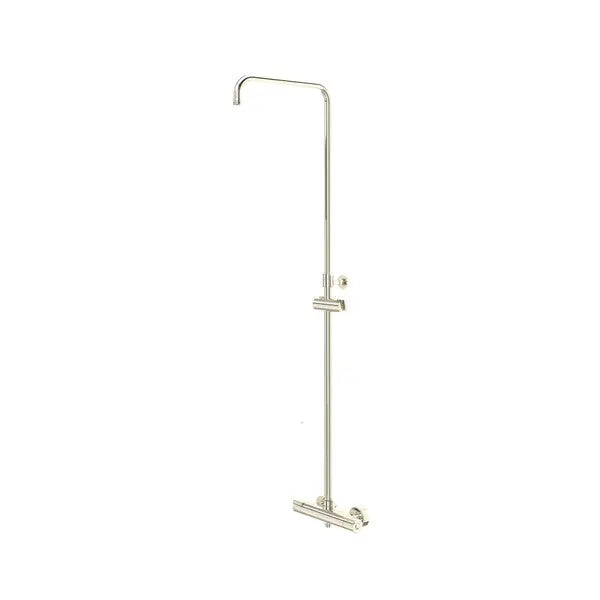 Exposed Wall Mount Thermostatic Shower With Diverter - Plumbing Market