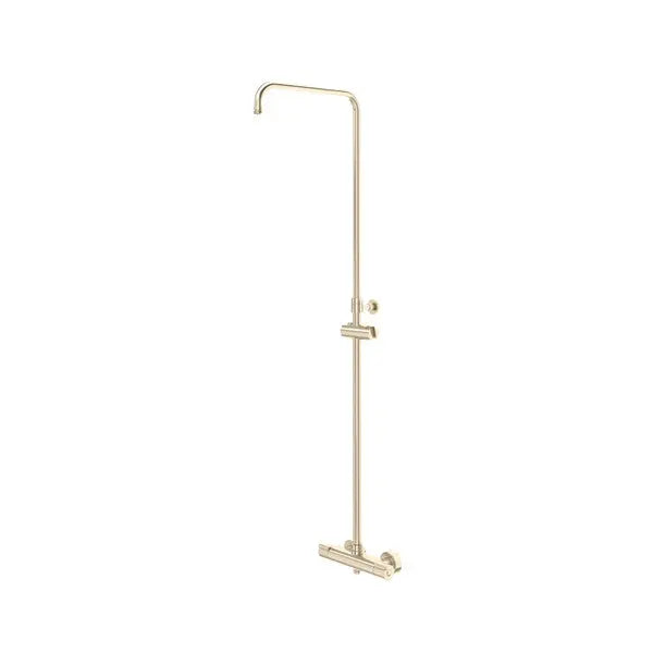 Exposed Wall Mount Thermostatic Shower With Diverter - Plumbing Market