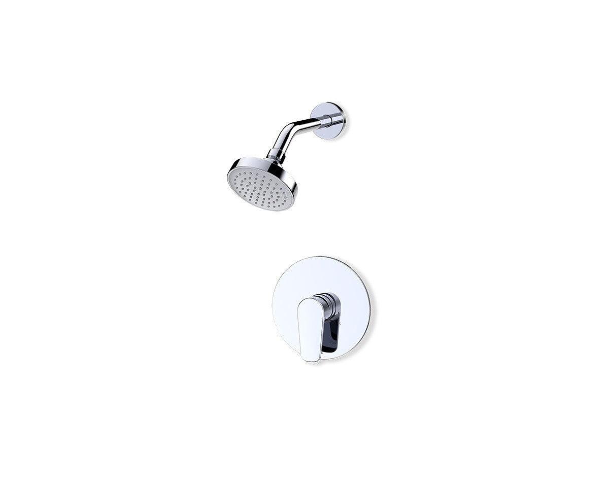 Fluid Utopia 4” Shower Only Trim Kit F181077T in polished chrome