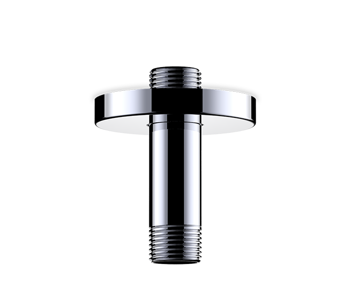 Fluid 3” Ceiling Arm With Round Escutcheon FP6018308 in polished chrome