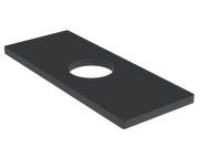 Fluid 4” Cover Plate FP8001293 in matte black