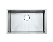 Fluid 29" X 18"Single Bowl Kitchen Sink FSN-USR2918 in stainless steel