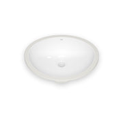 Kalia CESKA Undermount Oval Porcelain Washbasin with Neopur Coating for Undermount Installation White FU2115-240