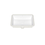 Kalia CESKA Undermount Rectangular Porcelain Washbasin with Neopur Coating for Undermount Installation White FU2116-240