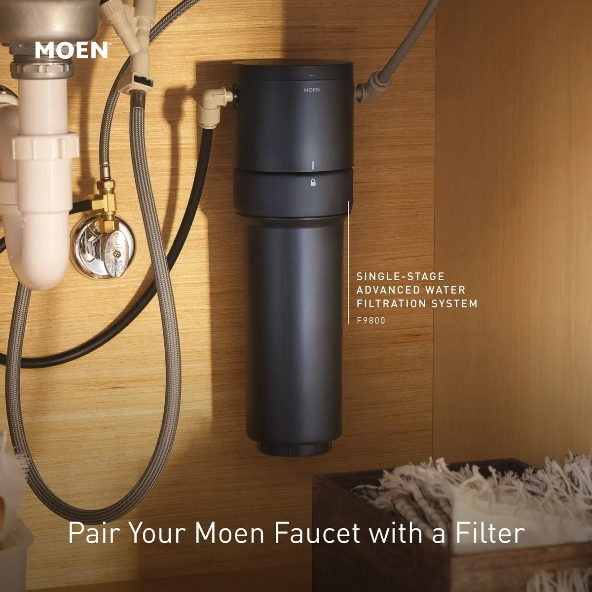 Moen Sip Beverage Faucet S5540 in Matte Black (S5540BL) - view 8