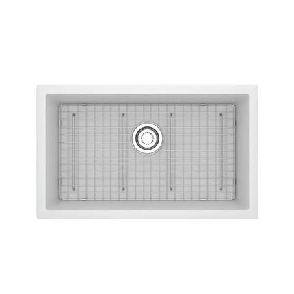 Fonsa™ 30" Quartz Single Bowl Undermount Kitchen Sink - Plumbing Market