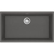 Franke 33.0-in. x 18.94-in. Granite Single Bowl Kitchen Sink Stone Gray - Plumbing Market