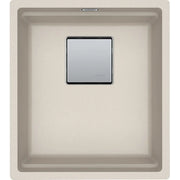 Franke Peak 14" Undermount Single Bowl Bar/Prep Granite Sink in Champagne - Plumbing Market