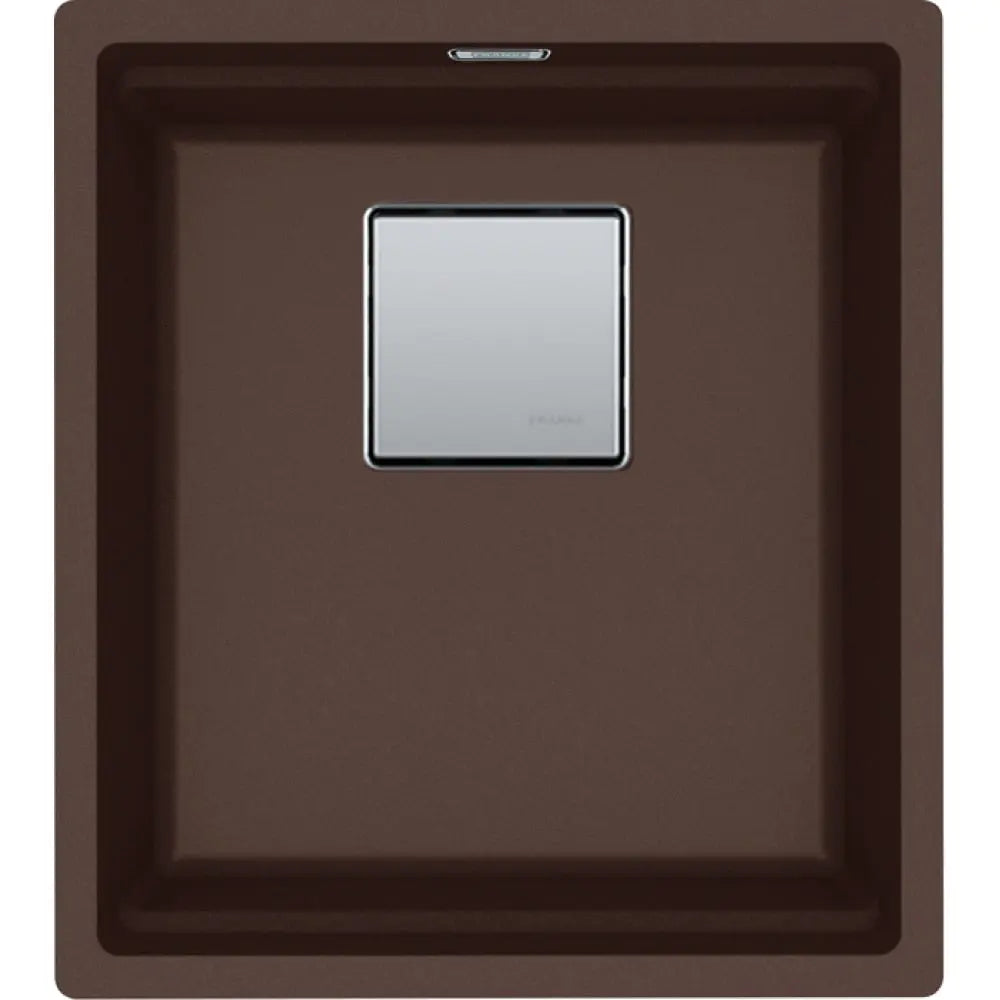 Franke Peak 14" Undermount Single Bowl Bar/Prep Granite Sink in Mocha - Plumbing Market