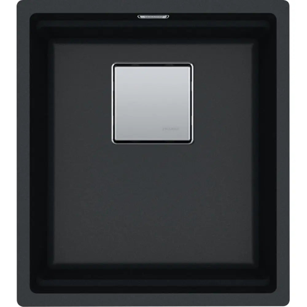 Franke Peak 14" Undermount Single Bowl Bar/Prep Granite Sink in Onyx - Plumbing Market
