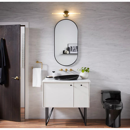 Kohler Jute 36" wall-hung bathroom vanity cabinet K-99543-R-1WA - Plumbing Market