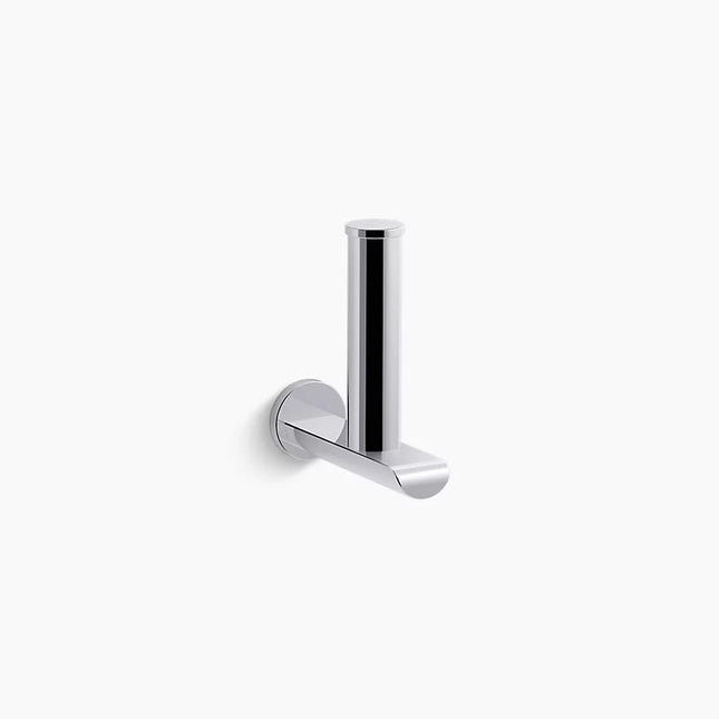 Kohler Avid Vertical toilet paper holder K-97502-CP - Plumbing Market