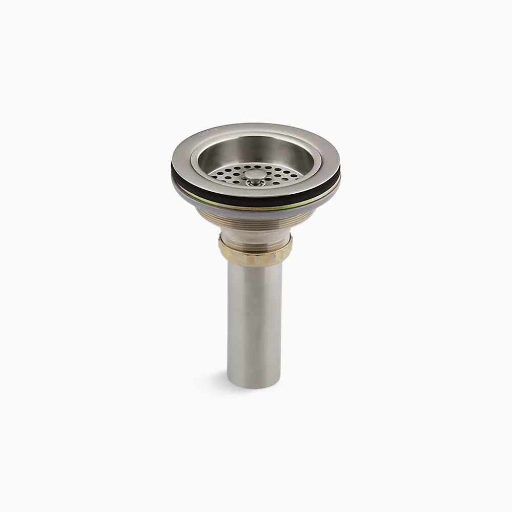 Kohler Duostrainer Sink drain and strainer with tailpiece K-8801-VS - Plumbing Market