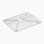 Kohler Vault Strive Stainless steel sink rack, 21-1/4" x 15-15/16" for Vault K-3822 kitchen sink K-6645-ST - Plumbing Market