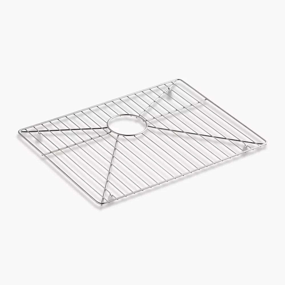 Kohler Vault Strive Stainless steel sink rack, 21-1/4" x 15-15/16" for Vault K-3822 kitchen sink K-6645-ST - Plumbing Market