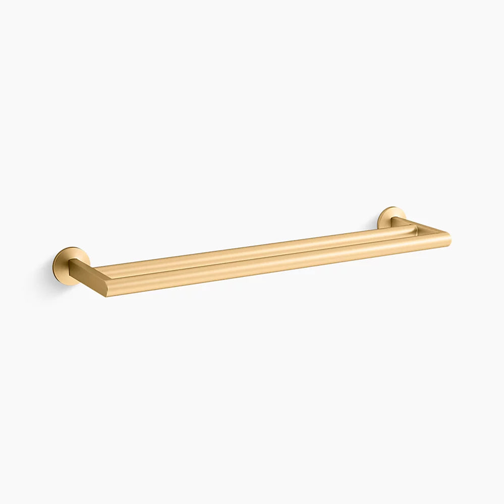 Kohler Components Double towel bar K-78375-2MB - Plumbing Market