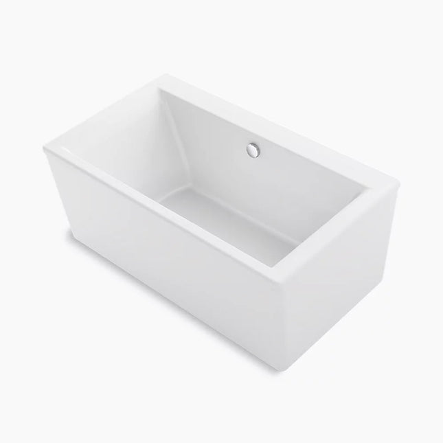 Kohler Stargaze 60" x 34" freestanding bath with straight shroud K-24010-0 - Plumbing Market