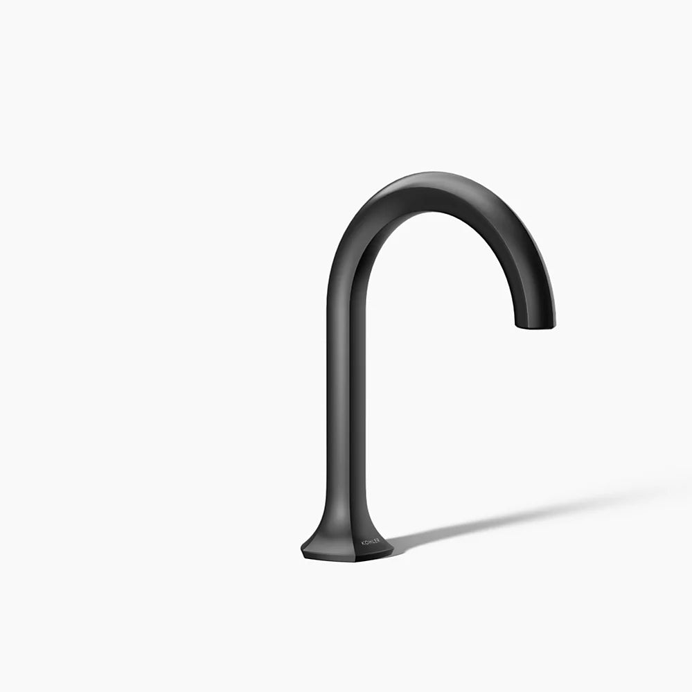 Kohler Occasion Bathroom sink faucet spout with Cane design, 0.5 gpm K-27008-N-BL - Plumbing Market