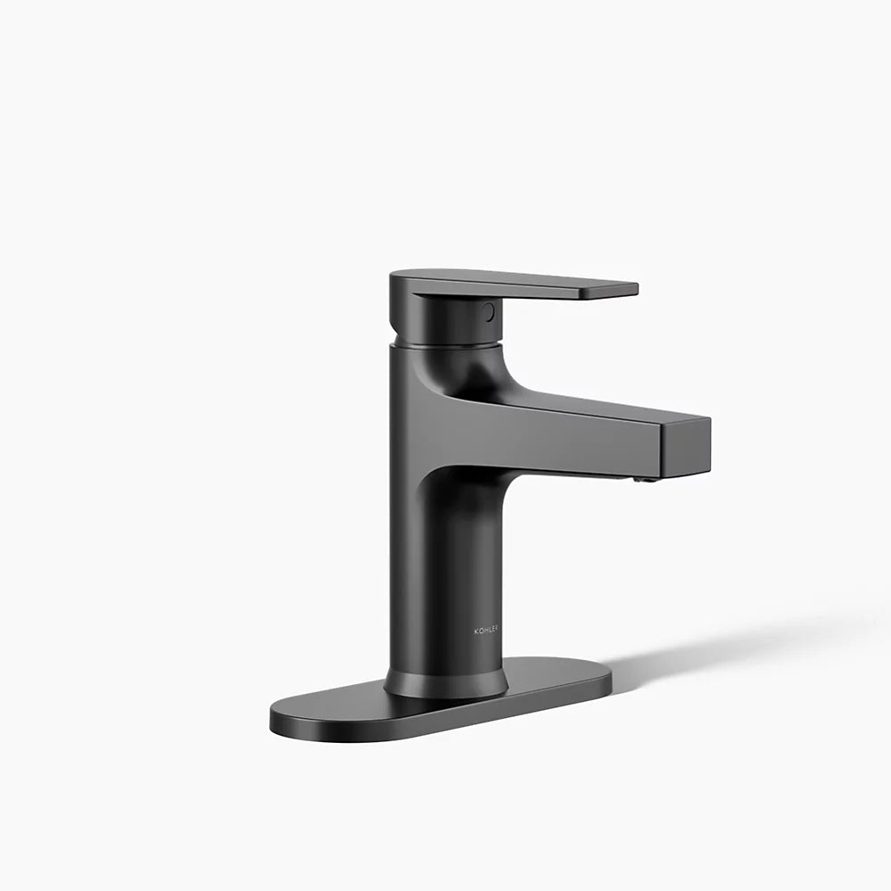 Kohler Taut Single-handle bathroom sink faucet, 1.2 gpm K-74021-4-BL - Plumbing Market