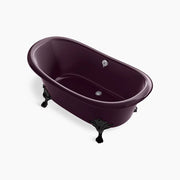 Kohler Artifacts 66-1/4" x 32-1/2" freestanding bath K-21000-PL-PLM - Plumbing Market