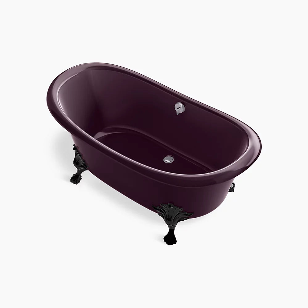 Kohler Artifacts 66-1/4" x 32-1/2" freestanding bath K-21000-PL-PLM - Plumbing Market