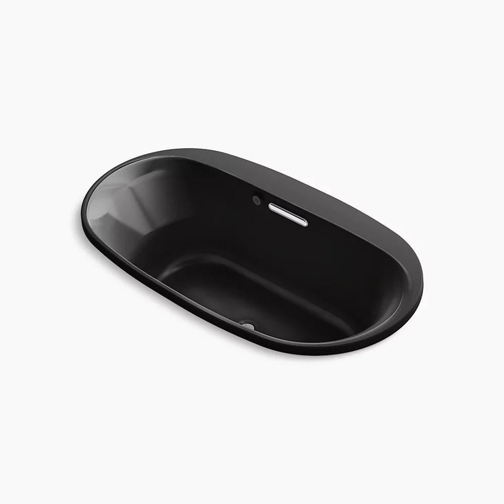 Kohler Underscore 66" x 36" drop-in Heated BubbleMassage air bath K-5716-GH-7 - Plumbing Market