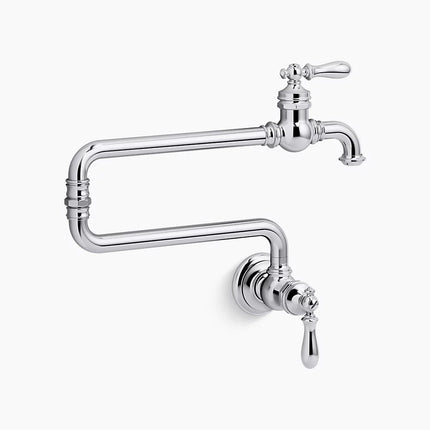 Kohler Artifacts Wall-mount pot filler K-99270-CP - Plumbing Market