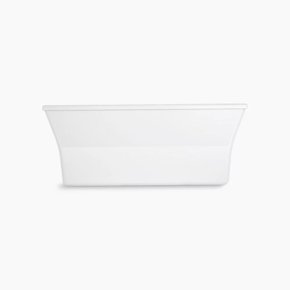 Kohler Stargaze 60" x 34" freestanding Heated BubbleMassage air bath with fluted shroud K-24019-GH-0 - Plumbing Market