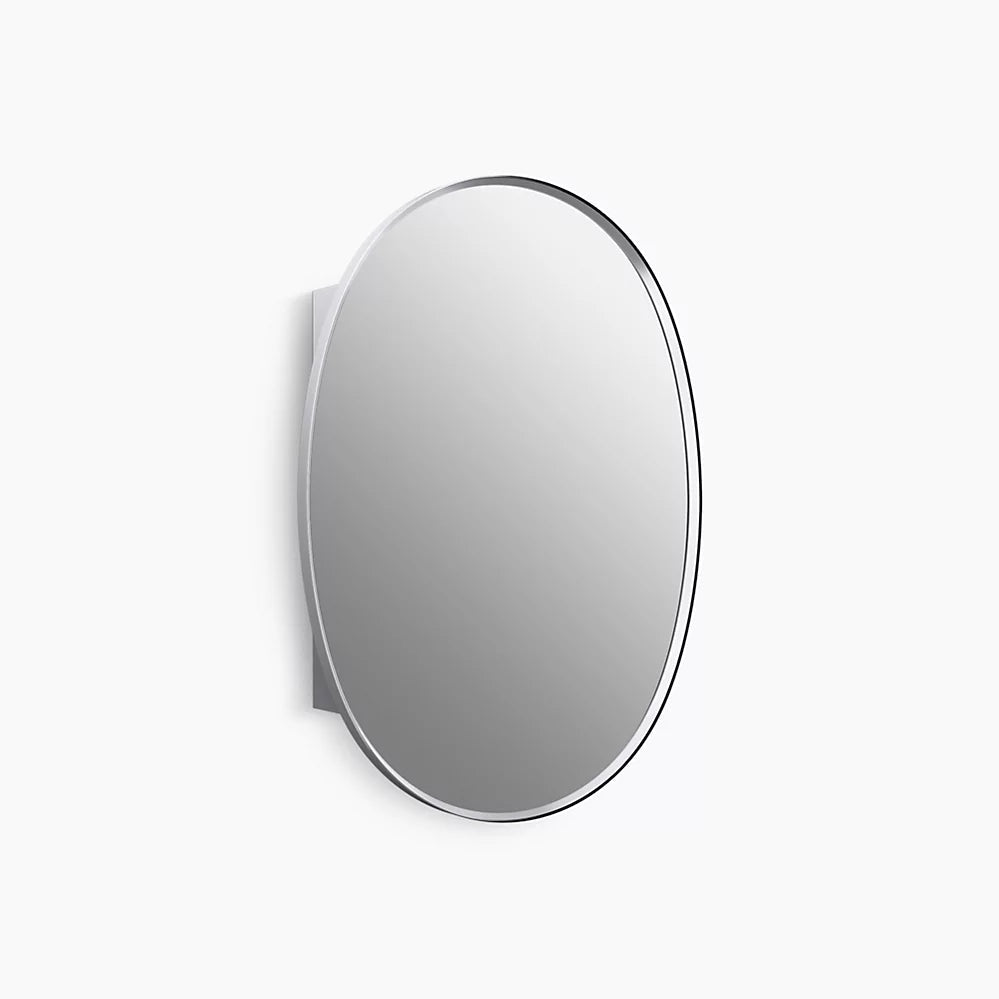 Kohler Verdera 24" x 34" oval framed medicine cabinet K-35571-CPL - Plumbing Market