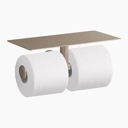 Kohler Components Covered double toilet paper holder K-78384-BV - Plumbing Market