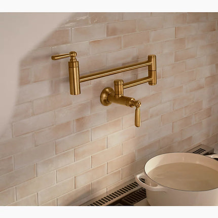Kohler Edalyn by Studio McGee Wall-mount pot filler K-28359-2MB - Plumbing Market