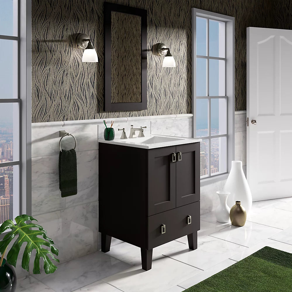 Kohler Poplin 24" bathroom vanity cabinet K-99527-LG-1WB - Plumbing Market