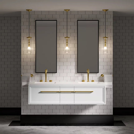 Kohler Lodern 60" wall-hung bathroom vanity cabinet K-33567-1WA - Plumbing Market