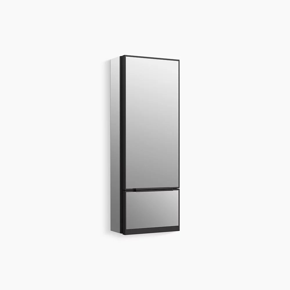 Kohler Collage 12" x 32" framed medicine cabinet, left-hinged K-33694-L-NA - Plumbing Market