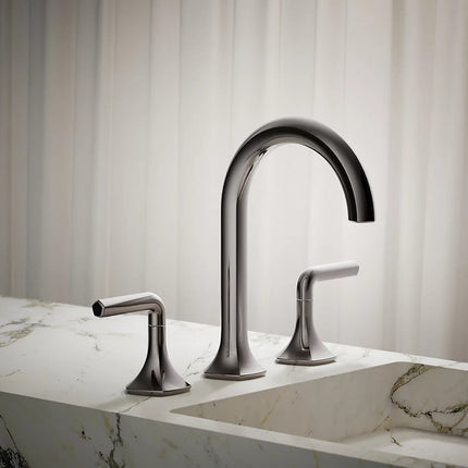Kohler Occasion Bathroom sink faucet spout with Cane design, 1.2 gpm K-27008-TT - Plumbing Market